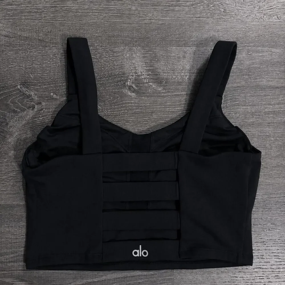 Alo Yoga Fortify Strappy Bra Tank - Size Small